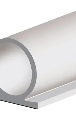 Offre Exclusive ELLEN Joint de butée de porte Profilé Oméga 137 Longueur 25 m Largeur 8 mm autocollant ( 3327023174 )