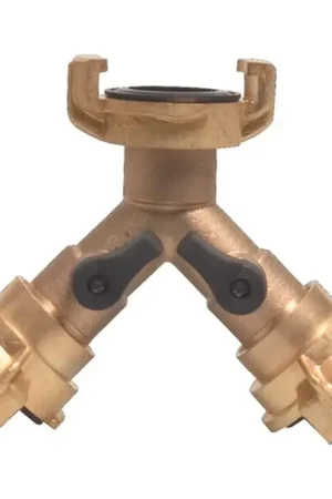 Haute Qualité MEGA Pièce en Y de raccord rapide laiton taille du tuyau 9,5-38 mm ( 4000300144 )