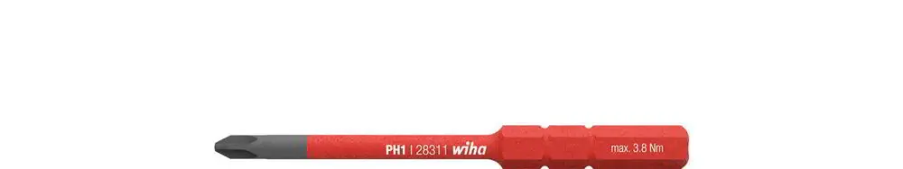 Offre Exclusive WIHA Lame interchangeable SlimBit electric PH 1 x 75 mm ( 4000793020 )