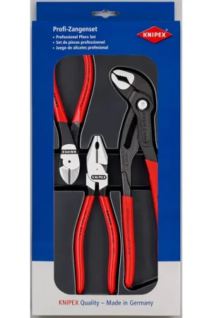 KNIPEX Jeu de pinces paquet de force contenu 3 pièces ( 4000794414 ) Prix Réduit