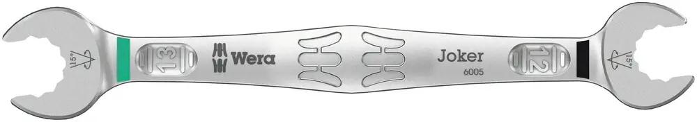 WERA Clé à fourche double Joker 6005 12 x 13 mm Longueur 166 mm ( 4000823162 ) Vente Directe