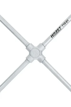 HAZET Clé en croix 715-01 17 x 19 x 22 x 12,5(1/2 po. 4 pans) ( 4000823580 ) Produit De Marque