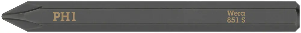 Acheter En Ligne WERA Bit 851 S PH 1 x 70 mm 1/4 ″ PH 1 Longueur 70 mm ( 4000827257 )