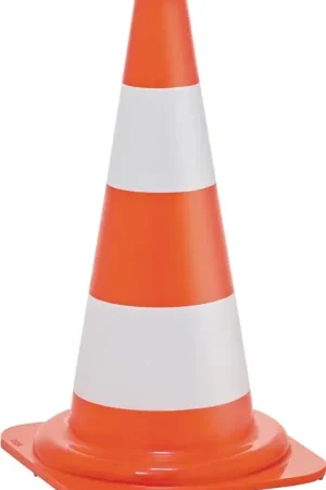 Affaire À Saisir Cône de signalisation ( 4000818441 ) hauteur 500 mm poids 1,05 kg, 28,5 x 28,5 cm