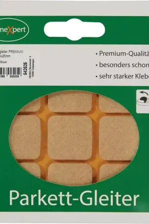 Must-Have Patin de parquet Premium ( 3000271033 ) 25 x 25 mm autocollant