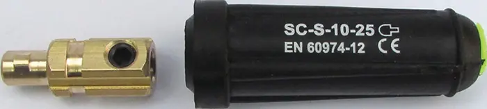 Raccord de câble de soudage ( 1000152580 ) Connecteur de masse KS 25 Bon Plan