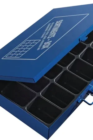 Boîte d'assortiment ( 4000871450 ) L330xP240xH50mm bleu Vente Directe