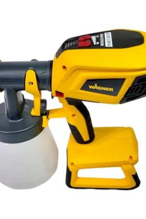 Nouvelle Collection Wagner W600 FLEXiO Universal Sprayer Système de peinture par pulvérisation sans fil 18 V POWER FOR ALL Brushless ( 2420174 ) + accessoires - sans batterie, sans chargeur