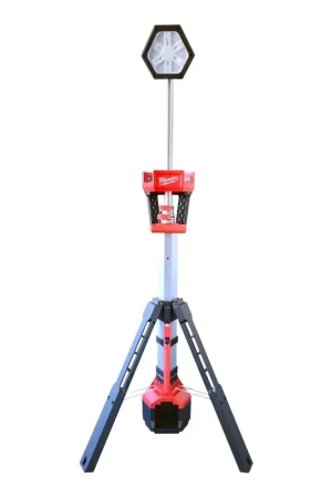 Jusqu'à Épuisement Des Stocks Milwaukee M18 SAL2-0 Projecteur trépied LED 2800 lm 18V +2x Batteries 5,0 Ah + Chargeur rapide