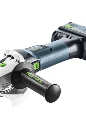 Usine Directe Festool AGC EB-Basic-5,0 Meuleuse d'angle sans fil 18 V 125 mm Brushless ( 577031 ) + 1x batterie 5,0 Ah + Systainer - sans chargeur