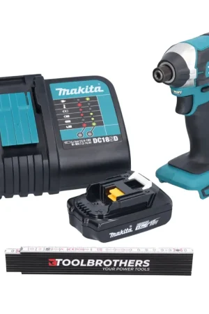 Prix Bas Toolbrothers Mât articulé + DTD 152 SY1 Clé à choc sans fil 18 V 165 Nm 1/4'' + 1x batterie 1,5 Ah + chargeur