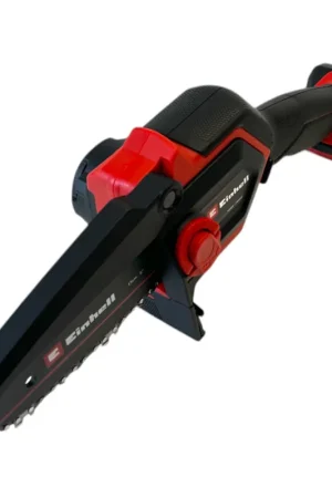 Promotion Einhell GE-PS 18/15 Li BL tronçonneuse à chaîne sans fil 18 V 15 cm Brushless + 2x batterie 5,2 Ah + chargeur