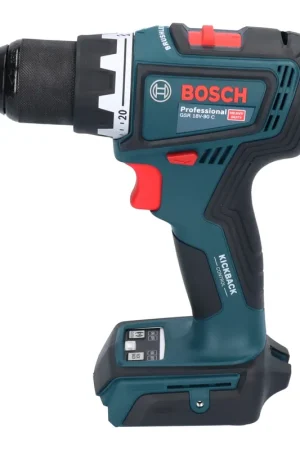 Bosch GSR 18V-90 C Professional Perceuse-visseuse sans fil 64 Nm 18V Brushless + Coffret L-Boxx - sans batterie, sans chargeur (06019K6002) Livraison Express
