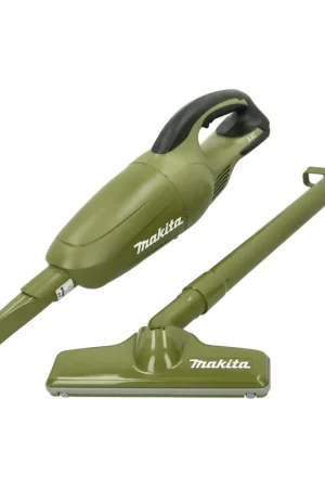Makita DCL 180 ZO Aspirateur sans fil 18 V 0,65 l Olive Outdoor Adventure Serie Solo - sans batterie, sans chargeur Promotion