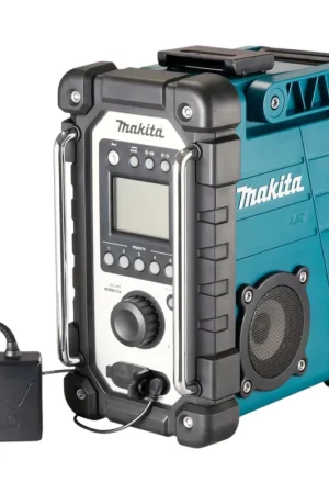 Makita DMR 116 RT1 Radio de chantier sans fil 14,4 - 18 V AM FM AUX + 1x batterie 5,0 Ah + chargeur Haute Qualité