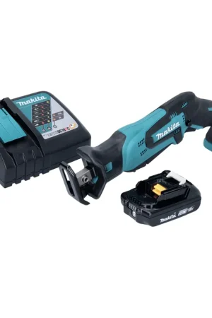 Makita DJR 185 RA1 Batterie Recipro Sbelsge 18 V + 1x batterie 2,0 Ah + chargeur Produit De Marque