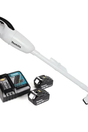 Expédié Aujourd'hui Makita DCL 180 RG W Aspirateur à batterie 18 V blanc + 2x batterie 6,0 Ah + chargeur