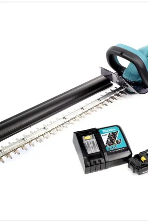 Makita DUH 523 Taille-haie sans fil 18V, 52cm + 1x Batterie 2,0Ah + Chargeur Satisfait Ou Remboursé