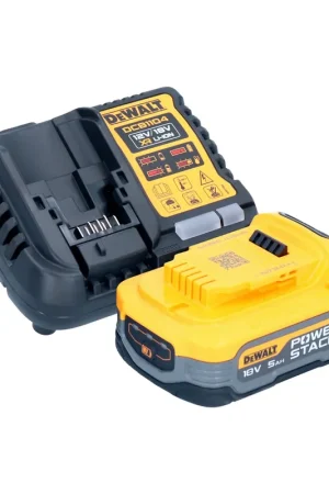 DeWalt DCM 849 H1 Polisseuse excentrique sans fil 18 V 180 mm Brushless + 1x Powerstack batterie 5,0 Ah + chargeur Commander Maintenant