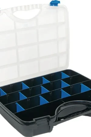 Nouveauté Boîte d'assortiment Basic Line ( 4000871447 ) L312xP238xH51mm transparent noir-bleu