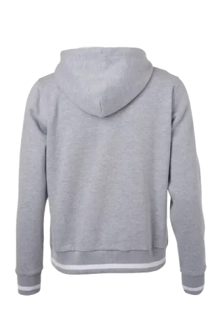 Petit Prix Le sweat à capuche L-BOXX en gris-blanc (Homme / taille L) - Sportif et confortable