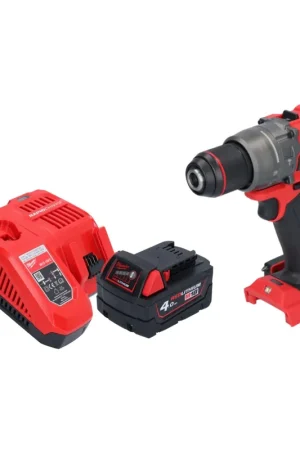 Acheter En Ligne Perceuse à percussion sans fil Milwaukee M18 FPD3-401 18 V 158 Nm sans balai + 1x batterie 4,0 Ah + chargeur