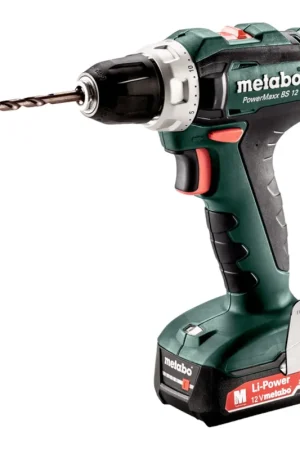 Metabo PowerMaxx BS 12 Set Perceuse-visseuse sans fil 12 V 40 Nm ( 601036870 ) + 2x batterie 2,0 Ah + chargeur + kit d'accessoires + coffret Petit Prix