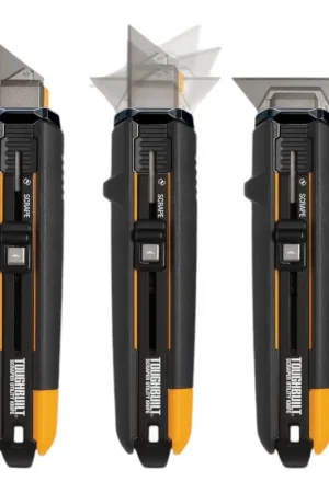 Toughbuilt TB-H4S5-01 Couteau universel Découper & Gratter + 5x lame de rechange Offre Limitée