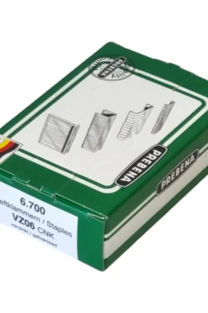 Prebena VZ06CNK Agrafe 10,5 x 6 mm Type VZ 6700 pcs acier galvanisé Prix Choc