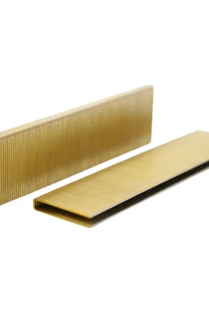 Promotion Saisonnière Prebena PROFI-ES-BOX Agrafes type E 26 / 32 / 40 mm 7000 pcs. en acier zingué résiné