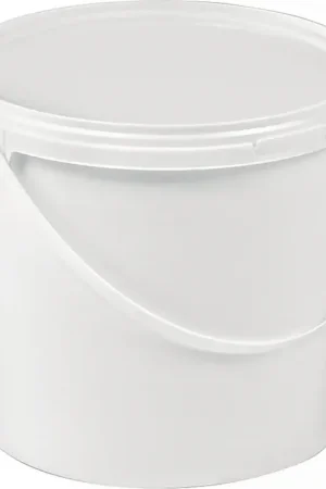 Seau ( 9000450007 ) 3 l PP blanc Ø 157 mm hauteur 162 mm Prix Réduit