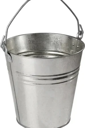 Acheter En Ligne Seau ( 9000466960 ) 9,5 l tôle d'acier, galvanisé argent Ø 280 mm hauteur 280 mm
