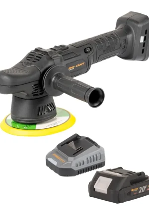 Authentique Procraft PM20bb polisseuse sur batterie 20 V 150 mm + 1x batterie 2,0 Ah + chargeur