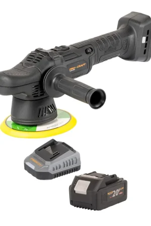 Procraft PM20bb polisseuse sur batterie 20 V 150 mm + 1x batterie 4,0 Ah + chargeur Certifié