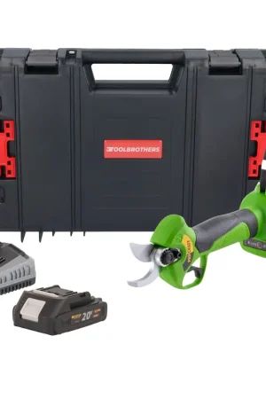Procraft ES28Li bb sécateur sur batterie 20 V 25 mm + 1x batterie 2,0 Ah + chargeur + RHINO Toolcase Nouvelle Collection