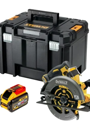 Meilleur Choix Scie circulaire sans fil 54V XR FlexVolt 190 mm Brushless + lame + TSTAK DeWALT DCS 578 NT - sans batterie, sans chargeur