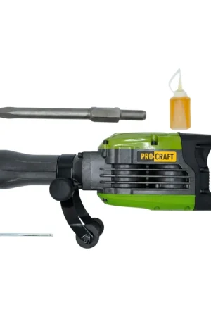 Commander Vite Procraft PSH2600 marteau de démolition 1200 W 50 J 1400 coups par minute + burin + coffret