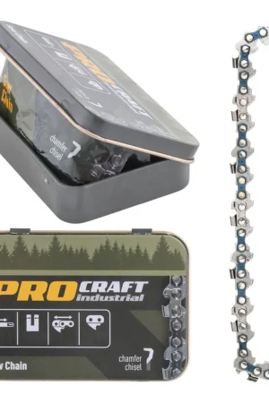 Chaîne de scie Procraft Industrial P.1/4.37 6" (150 mm) 1/4" 1,1 mm 37 TG en boîte métallique - pour tronçonneuse à chaîne Acheter Direct