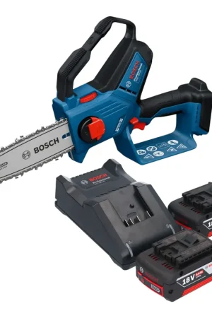 Bosch GKE 18V-20 Professional Scie à élaguer sans fil 18 V 18 cm + 2x batterie 5,0 Ah + chargeur Satisfait Ou Remboursé