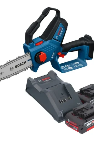 Bosch GKE 18V-20 Professional Scie à élaguer sans fil 18 V 18 cm + 2x batterie 4,0 Ah + chargeur Livraison Express