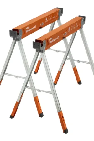Produit De Marque BORA Workhorse XT Tréteau de travail paire 760 - 860 mm Réglable en hauteur ( PM-3360T ) 1225 kg Capacité de charge totale