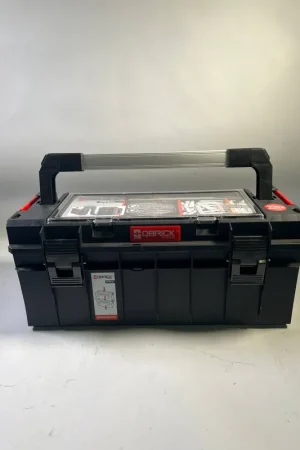 Qbrick System PRO 600 Expert Werkzeugkoffer modularer Organizer 545 x 270 x 246 mm 22 l stapelbar IP54 - Beschädigt Bon Plan