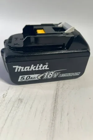 Makita BL 1850 B Li-Ion Akku 18V 5,0 Ah ( 197280-8 / 632f15-1 ) mit LED Anzeige - Nachfolger von 196672-8 - Gebraucht Satisfait Ou Remboursé