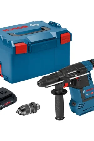 Bosch GBH 18V-26 F Professional Marteau perforateur sans fil 18 V 2,6 J SDS plus Brushless + 1x batterie ProCORE 4,0 Ah + L-Boxx - sans chargeur Solde