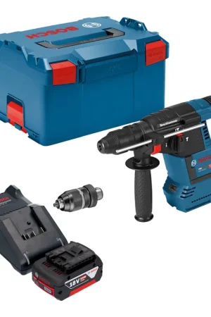 Expédié Aujourd'hui Bosch GBH 18V-26 F Professional Marteau perforateur sans fil 18 V 2,6 J SDS plus Brushless + 1x batterie 5,0 Ah + chargeur + L-Boxx