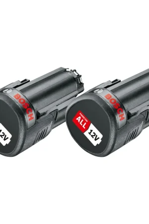 Kit batterie Bosch 2x PBA 12V 2.0Ah Batterie O-B 12 V 2,0 Ah ( 2x 1600A02N79 ) POWER FOR ALL Bon Marché