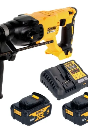 Prix Bas DeWalt DCH 133 NT Marteau combiné sans fil 18V 2,6J SDS plus Brushless + TSTAK - sans batterie, sans chargeur