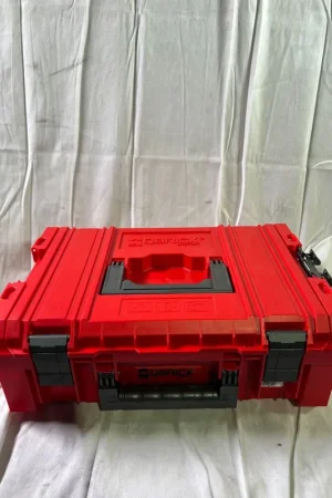 Qbrick System PRO Technik Case 2.0 RED ULTRA HD Custom Werkzeugkoffer 450 x 332 x 171 mm 12 l stapelbar IP54 mit Ablage - Unvollständig Meilleure Vente