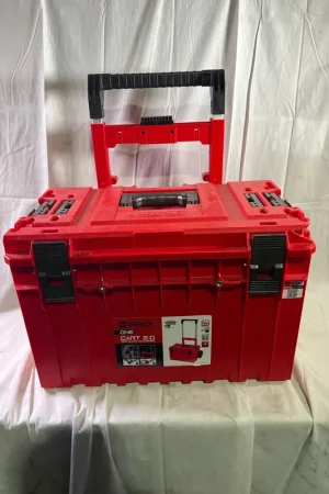 Qbrick System ONE Cart 2.0 RED ULTRA HD Custom stapelbar 641 x 485 x 660 mm 52 l IP66 - Beschädigt Top Vente