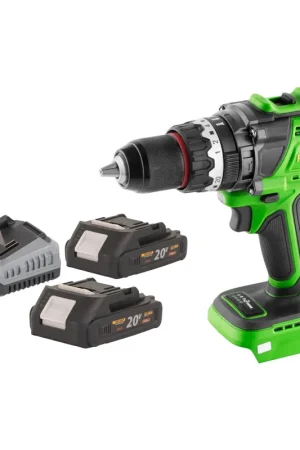 Satisfait Ou Remboursé Procraft PA18ProBL-BB Perceuse-visseuse à percussion sans fil 20 V 180 Nm Brushless + 2x batterie 2,0 Ah + chargeur